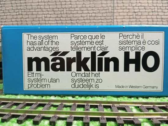 Легендарный МАРКЛИН вагон изотерма "Alpirsbacher" 2-х осный "MARKLIN" -АС- б/у 1/87 HO