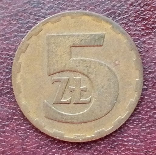 Польша 5 злотых, 1975-1985