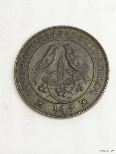 ЮАР 1/4 цента 1942