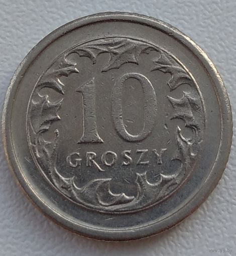 Польша 10 грошей 2001. Возможен обмен