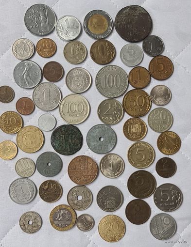 50 монет без повторов 8