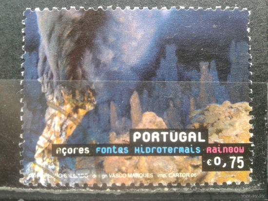 Азоры, Португалия, 2006. Горячие источники в морских глубинах. Mi-1.5 евро гаш.