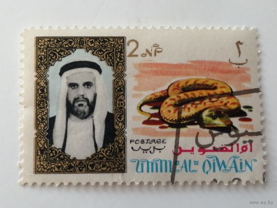 Ум Эль Кайвайн 1964.  Шейх Ахмад II бен Рашид Аль Муалла и дикая природа