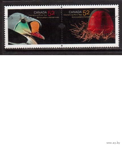 Канада-2007, (Мих.2391-2392 )  гаш. ,  Фауна, Птицы