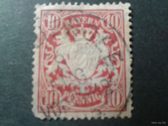 Германия Бавария 1881 герб