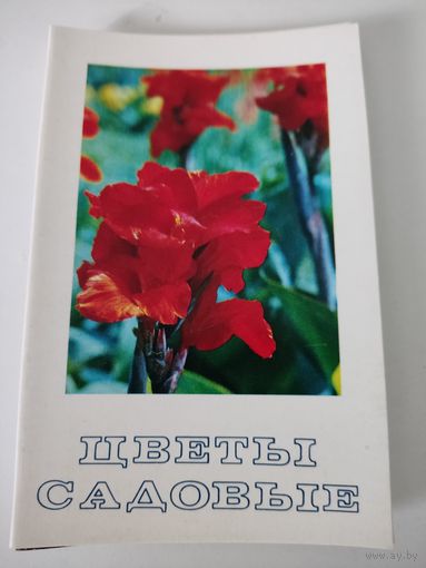 Набор из 15 открыток "Цветы России" 1972