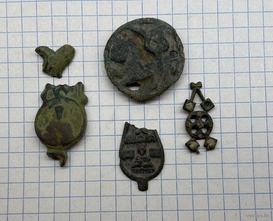 Накладка, привески.