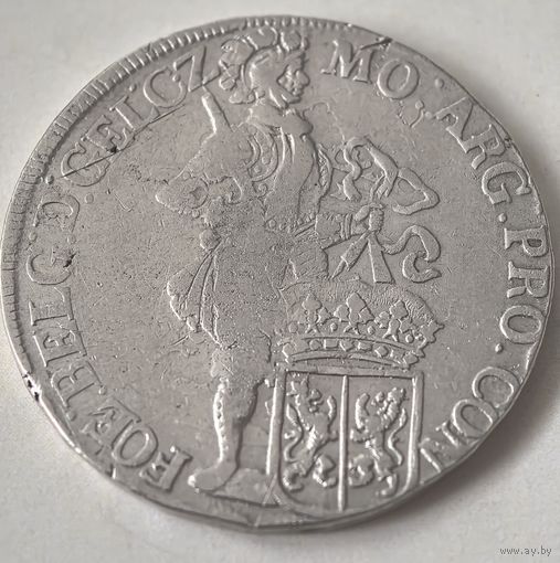 1 талер 1694 года. (Зильбердукат.) Нидерланды.  Гелдерн