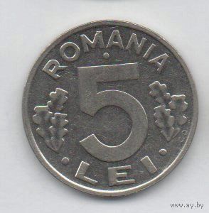 5 леев 1992 Румыния