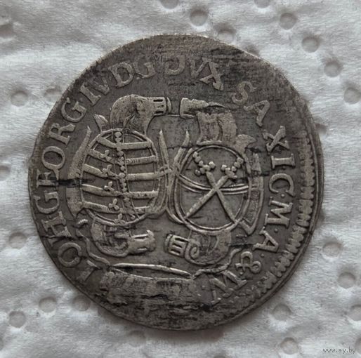 Саксония 1/12 талера 1693