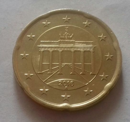 20 евроцентов, Германия 2016 A, AU