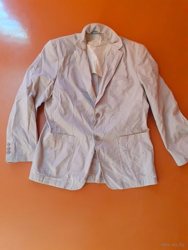 Пиджак мужской размер 50 98% хлопок