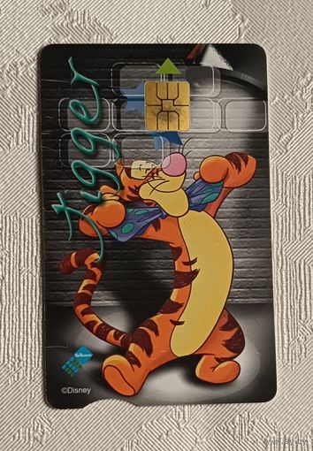 Телефонная карточка Telkom - Tigger Disney. 2002/09.