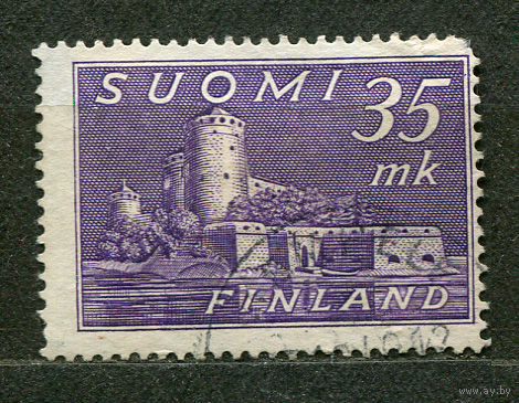 Крепость Олафсборг. Финляндия. 1949. Полная серия 1 марка