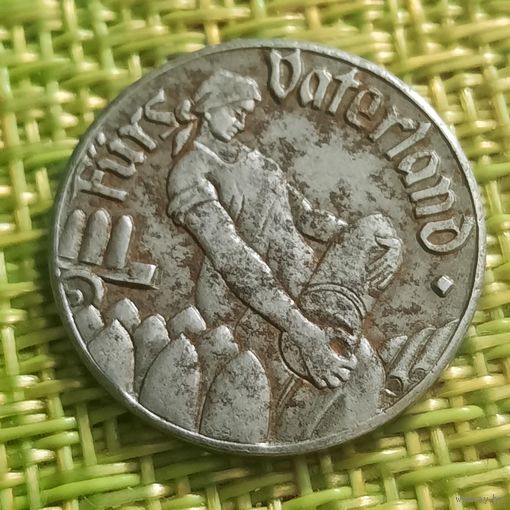 Нотгельды Франкенталь 10 пфеннигов 1918 г. ( Женщина-Рабочий )