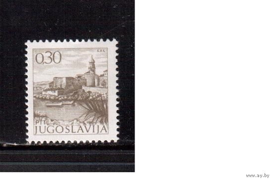 Югославия-1972(Мих.1480IIxA) ** , Стандарт, Города, Архитектура