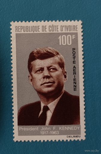 Кот Дивуар** 1964 годовщина гибели Кеннеди без наклеек и их следов