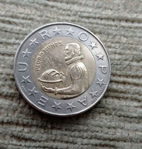 Werty71 Португалия 100 эскудо 1991 Педро Нуньес