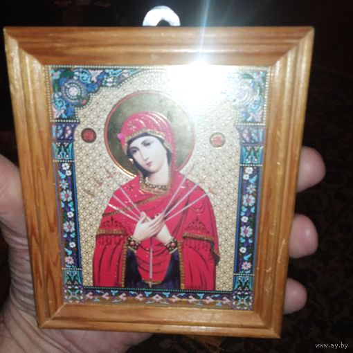 Икона БМ Семистрельная
