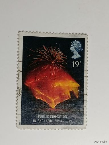 Великобритания 1989. 150 лет государственному образованию в Англии