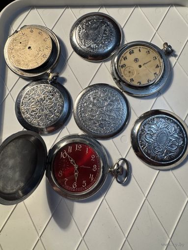 Часы на запчасти.цена за все.