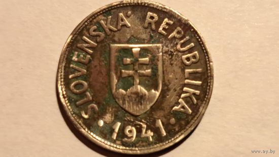 Словакия 50 геллеров 1941 год