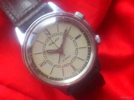 Часы ПОЛЕТ 2612 СИГНАЛ с БУДИЛЬНИКОМ из СССР 1980-х