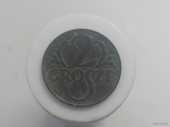 2 гроша Польша 1937 года лот 42