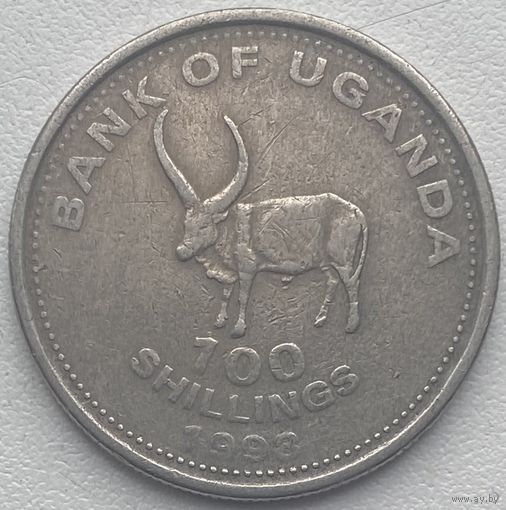 Уганда 100 шиллингов 1998 г.