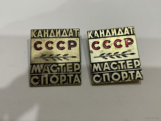 Знак кандидат мастера спорта СССР