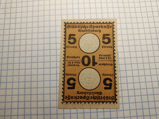 Германия 5*2. 10 пфенингов (3)