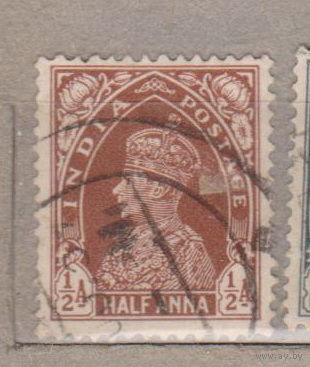 Британская Индия Король Георг VI Индия 1937 год лот 12