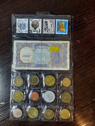 Египет, подарочный набор монет