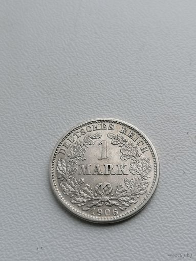 Монета 1 марка 1906 год торги с Рубля