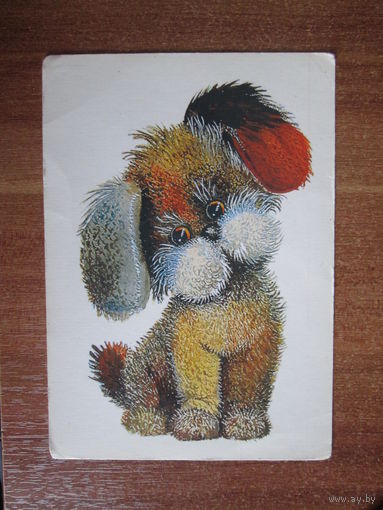 Почтовая карточка СССР.1989г.Л.Манилова.