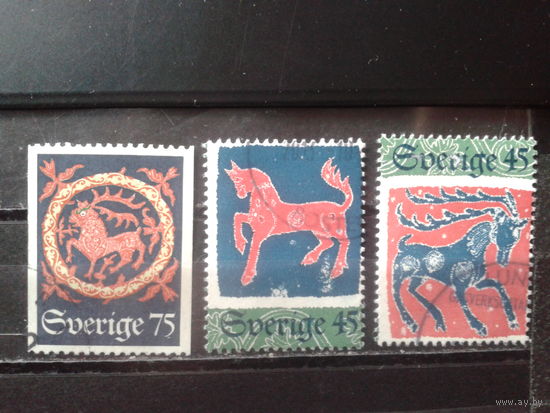 Швеция 1974 Рождество, мозаика