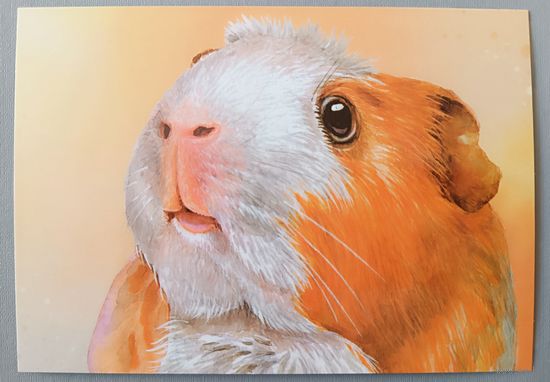 Английский цветной крестед. Из серии"Домашние питомцы". Открытка, глянец