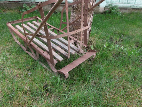 Санки старинные прочные начало 50-х. ,1953 г,ЦУМ.Москва ,