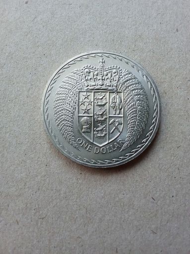 Новая Зеландия 1 доллар 1967 г. Хорошее состояние!!!