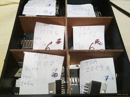 Микросхемы УНЧ TDA