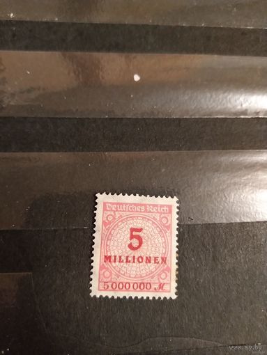 1923 Германия Рейх чистая клей след от наклейки (2-4)
