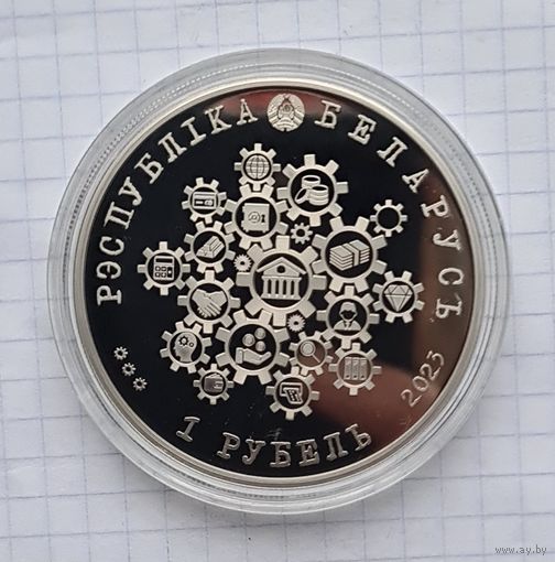 1 рубль 2023 год. История банков