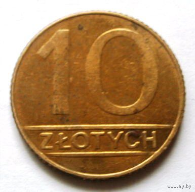 10 злотых 1989 Польша