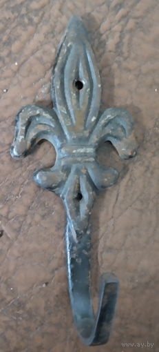 Декоративный настенный крючок в форме Лилия