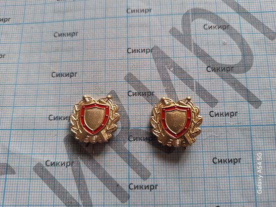 Петличные эмблемы прокуратуры РБ обр. 1992 г. (цена за пару)