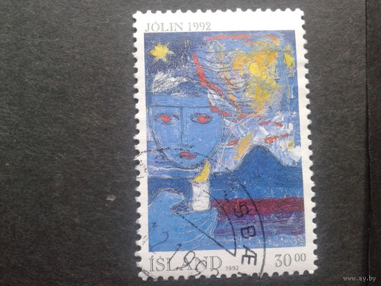 Исландия 1992 Рождество