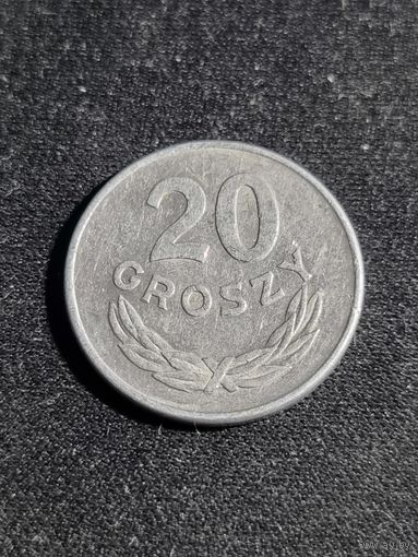 Польша 20 грошей 1949