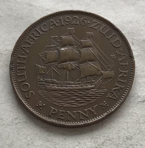 ЮАР 1 пенни 1926 Георг V - редкий год!