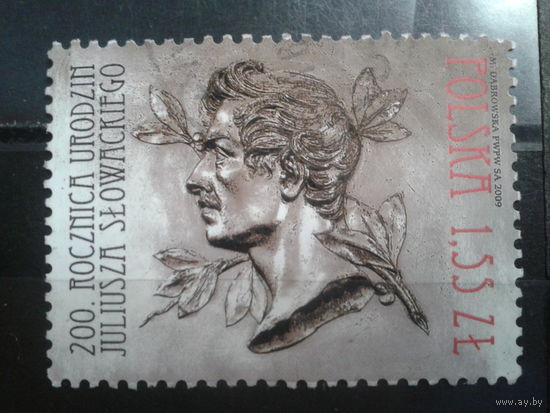 Польша, 2009, 200 лет поэту Словацкому
