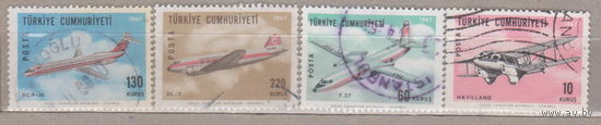 Авиация Самолеты Турция 1967 год лот 5 (8)